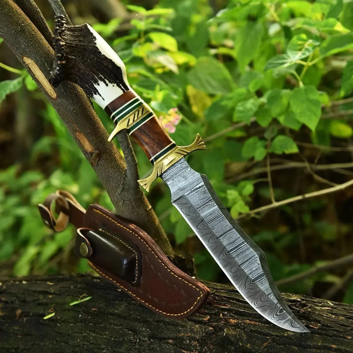 Damascus Bowie knives