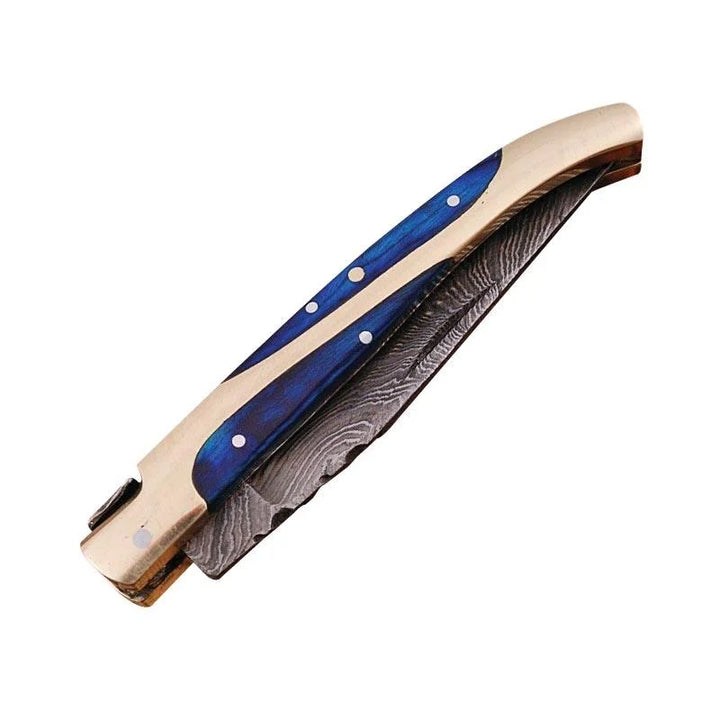 Custom Handmade Damascus Pocket & Folding Knife