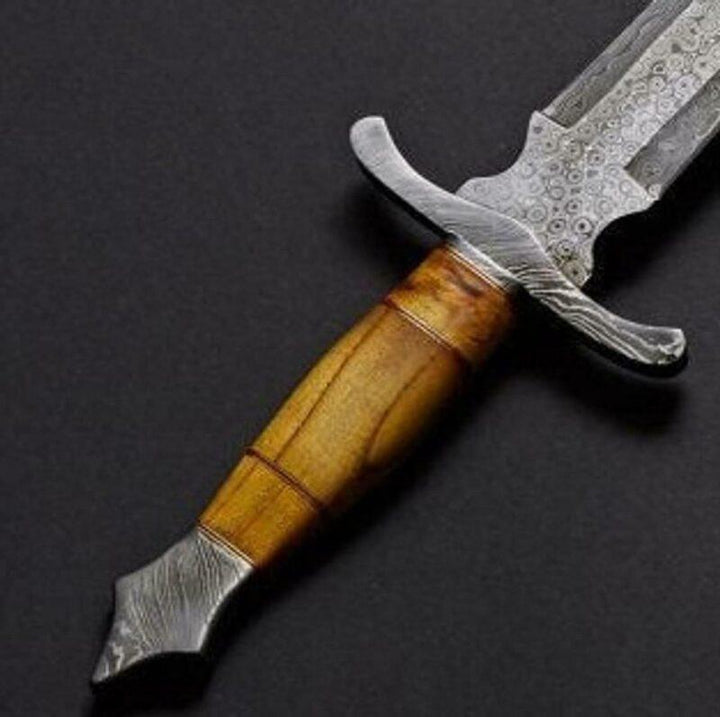 Custom Handmade Damascus Steel Sword Battle Ready