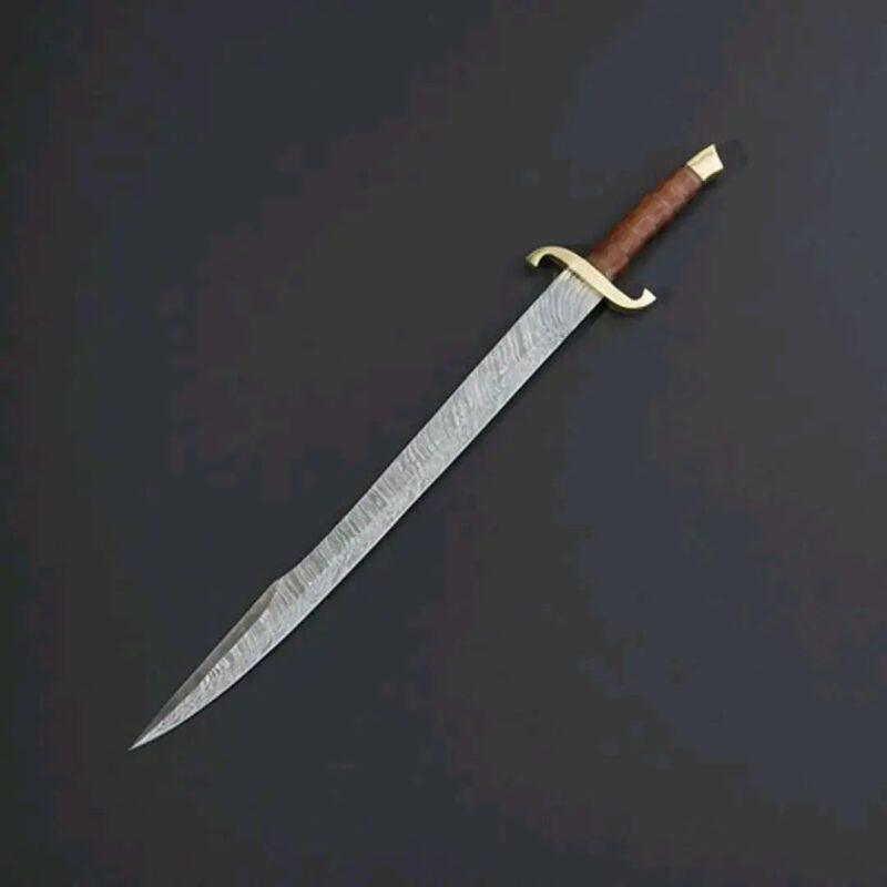 Custom Handmade Damascus Steel Sword