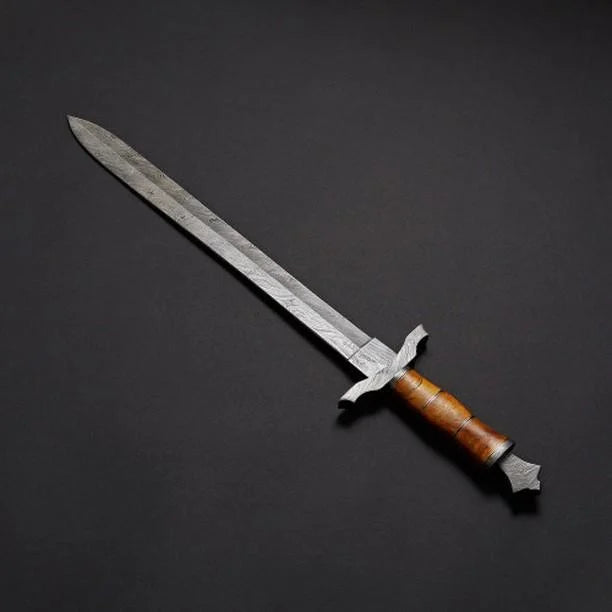 Custom Handmade Damascus Steel Sword