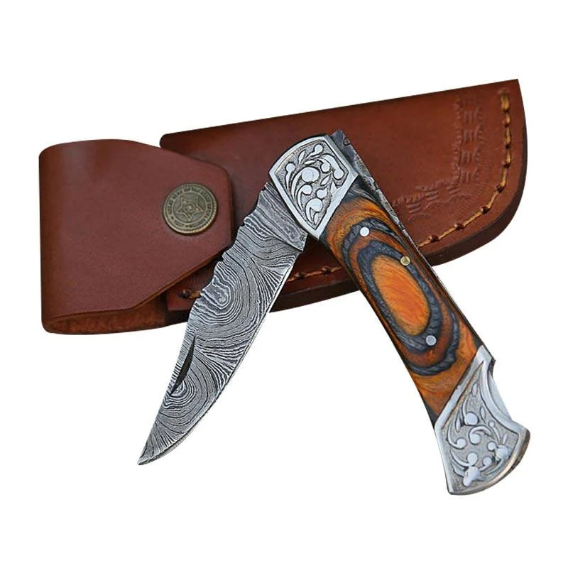 Damascus Pocket & Folding Knife
