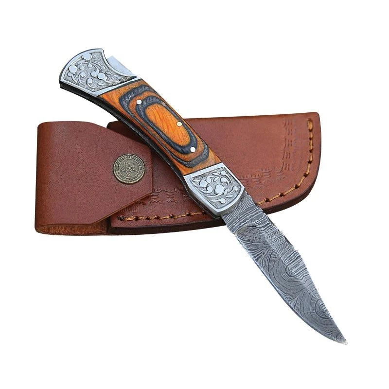Damascus Pocket & Folding Knife