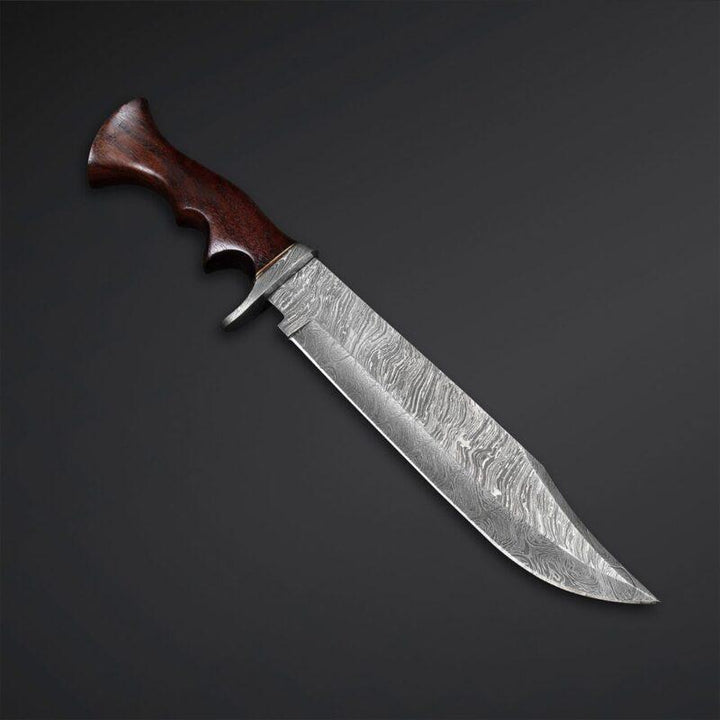 Premium Handcrafted Damascus Bowie Knife