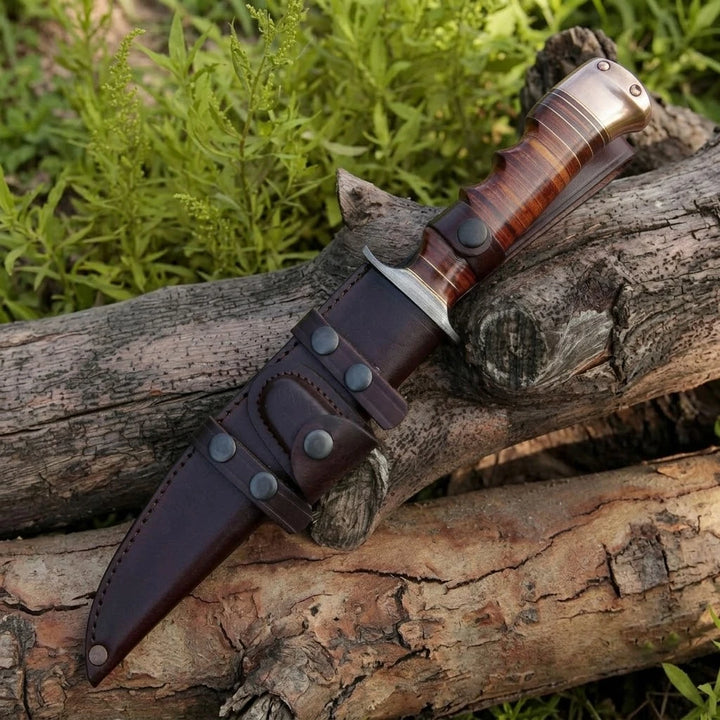 Premium Handcrafted Damascus Bowie Knife