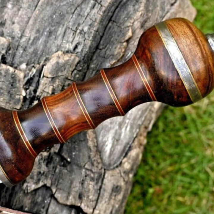 Roman Gladius Damascus Sword – Hand Forged Masterpiece